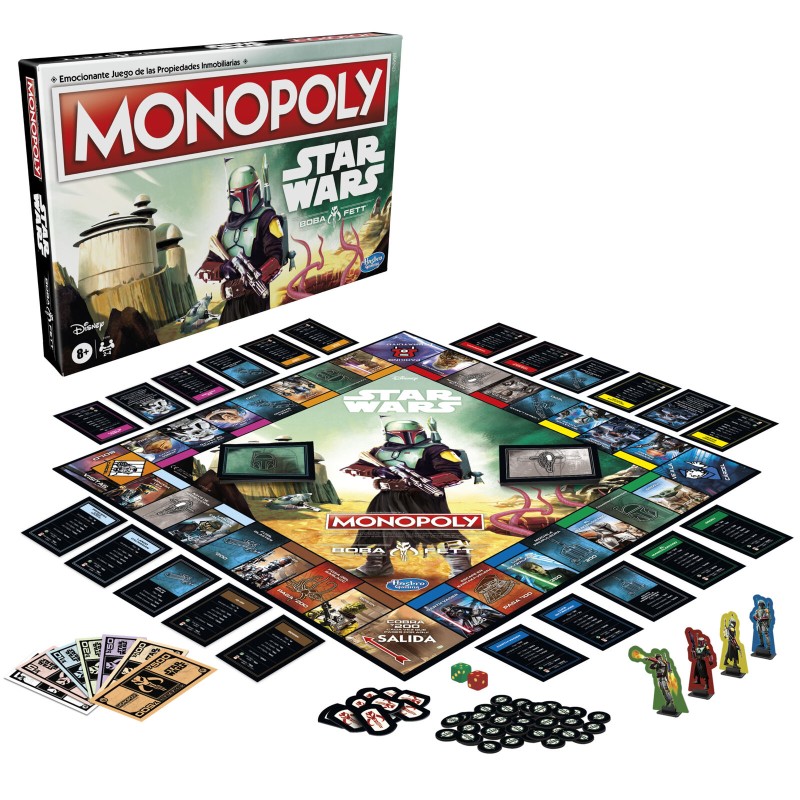 Juego Monopoly Boba Fett Star Wars español