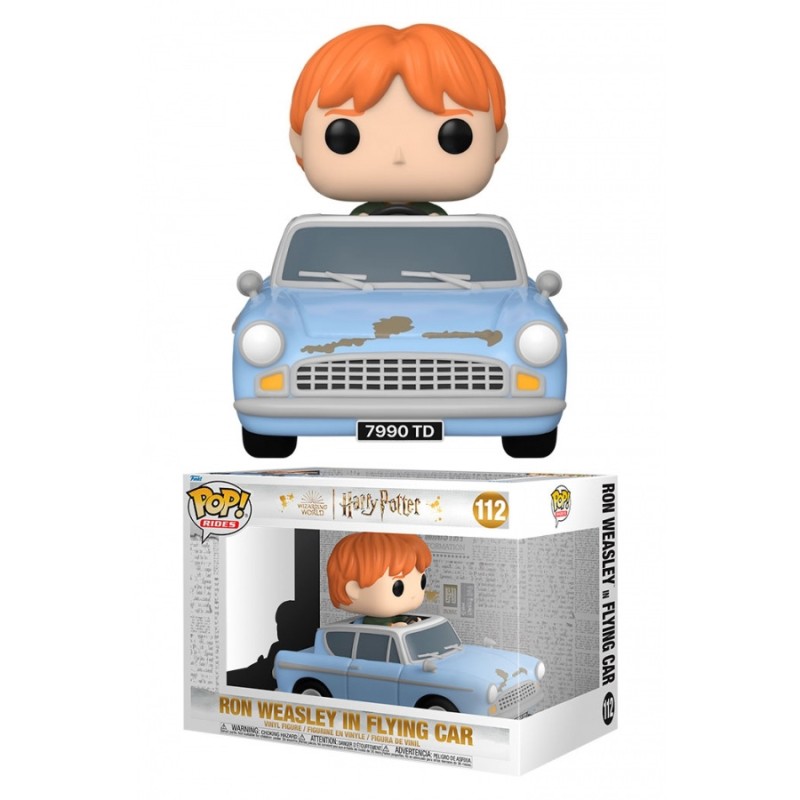 HARRY POTTER - POP RIDES RON WEASLEY IN FLYING CAR